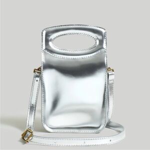 Madewell Silver Metallic Women's Bag